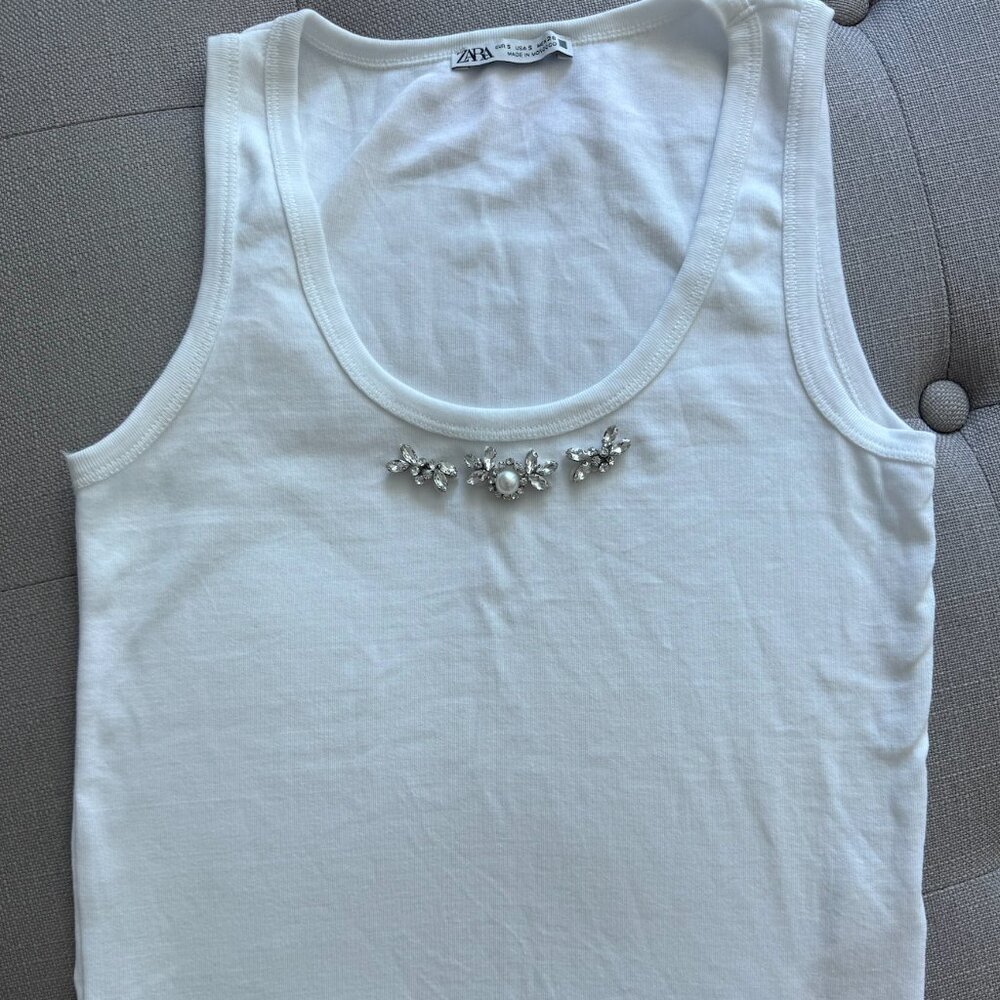 Zara basic tee